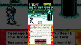 U Can Beat Video Games - Teenage Mutant Ninja Turtles II: The Arcade Game - Tora