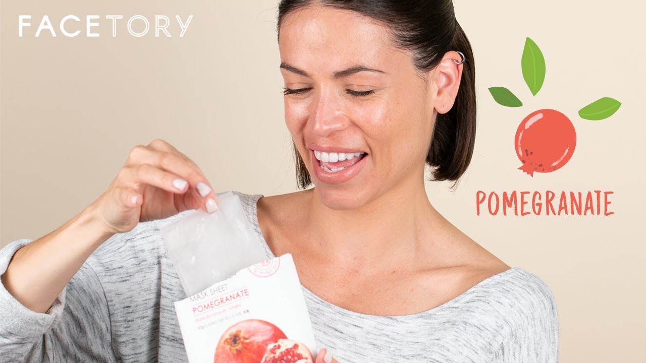 Skin Planet Daily Fresh Garden Mask Sheet Pomegranate | FaceTory