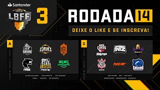 LBFF - Rodada 14 - Grupos A e C | Free Fire
