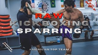 AMERICAN TOP TEAM KICKBOXING SPARRING #boxing #muaythai #mma #sparring #kickboxing #training