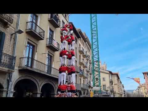 Castellers de Barcelona: 4 de 8 - Mercat del ram 2024