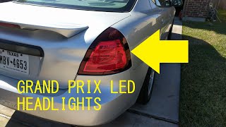 2005 Pontiac Grand Prix LED Headlights LED Tail Lights 2005 Pontiac Grand Prix Tail Light