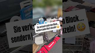 She's not selling the pad... she's selling each sheet individually! 👀🤯 #fleamarket #retro #diddl ...