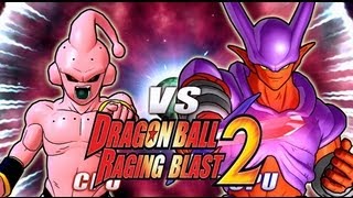 Dragon Ball Z Raging Blast 2 - Kid Buu Vs. Super Janemba Live Commentary