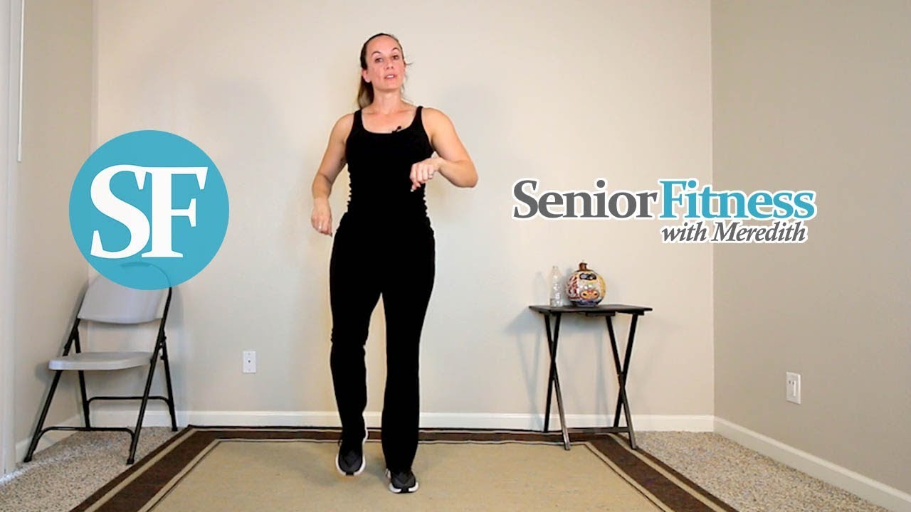 Senior Fitness - Low Impact Cardio Workout 
