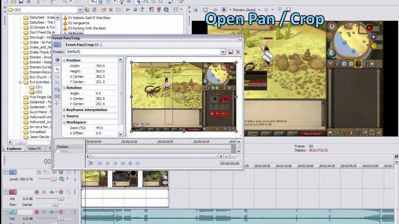 Sony Vegas Music Fade Out