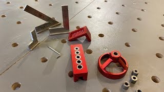 - Wood Working - Drill Guide And Squares