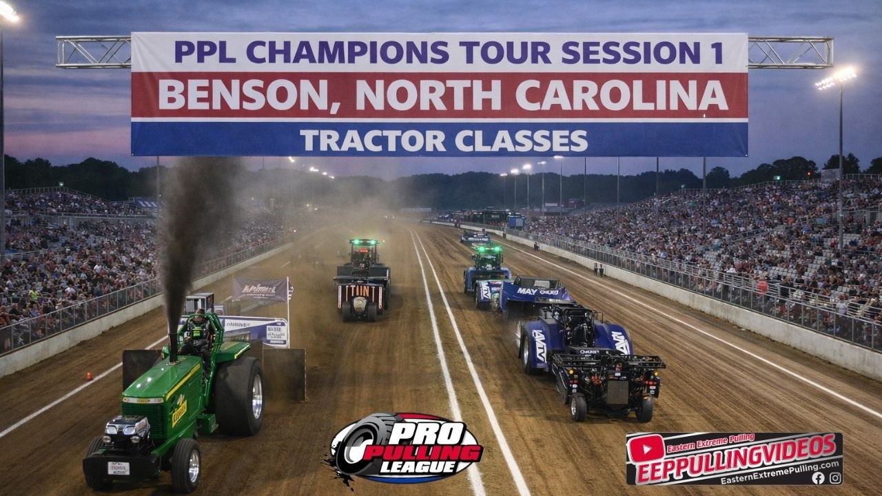 MEGA TRACTOR PULLING POWER SHOWDOWN AT BENSON