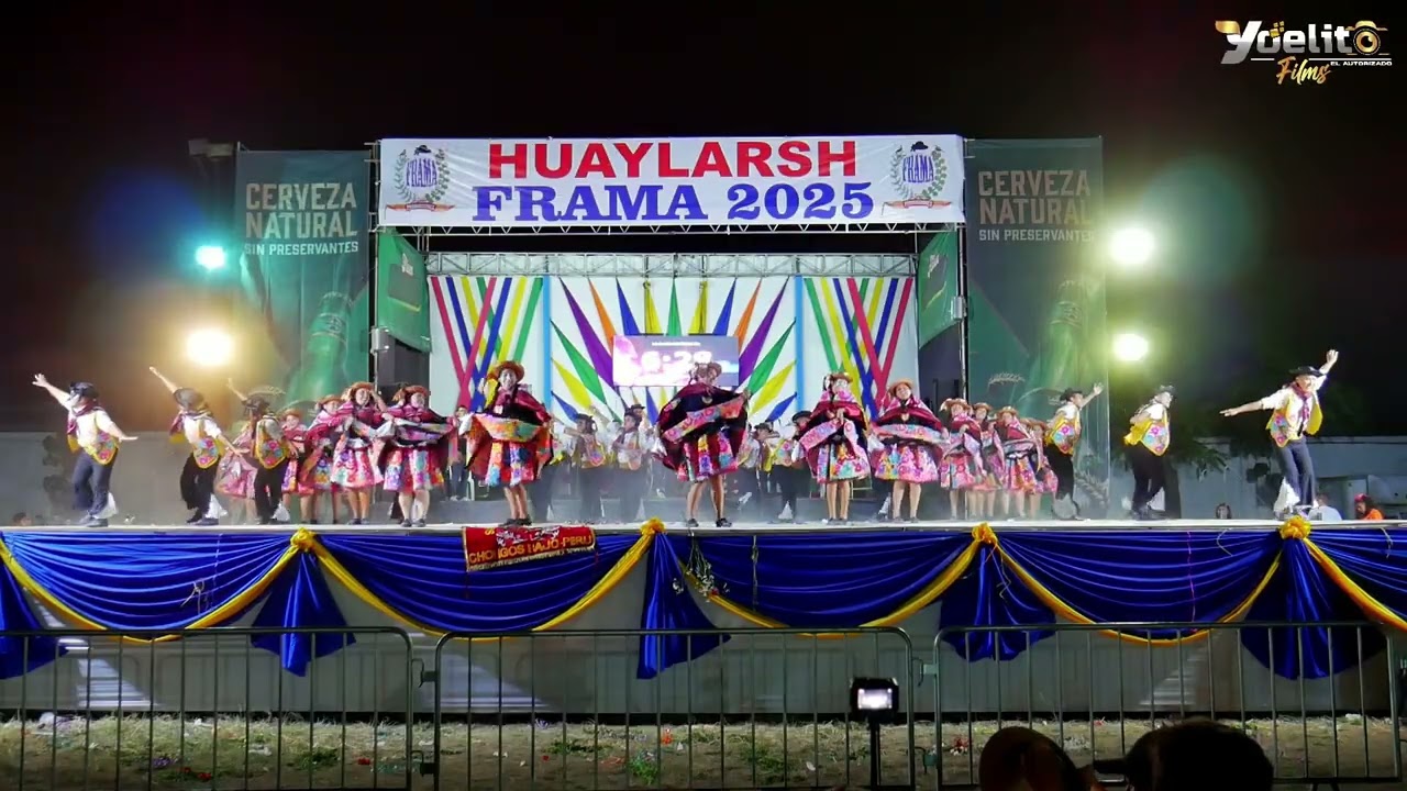 Institución Folklorica Sangre de Campeones (Concurso Huaylarsh Frama 2025)