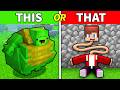 Mikey and JJ: Choose Battle in Minecraft (Maizen)