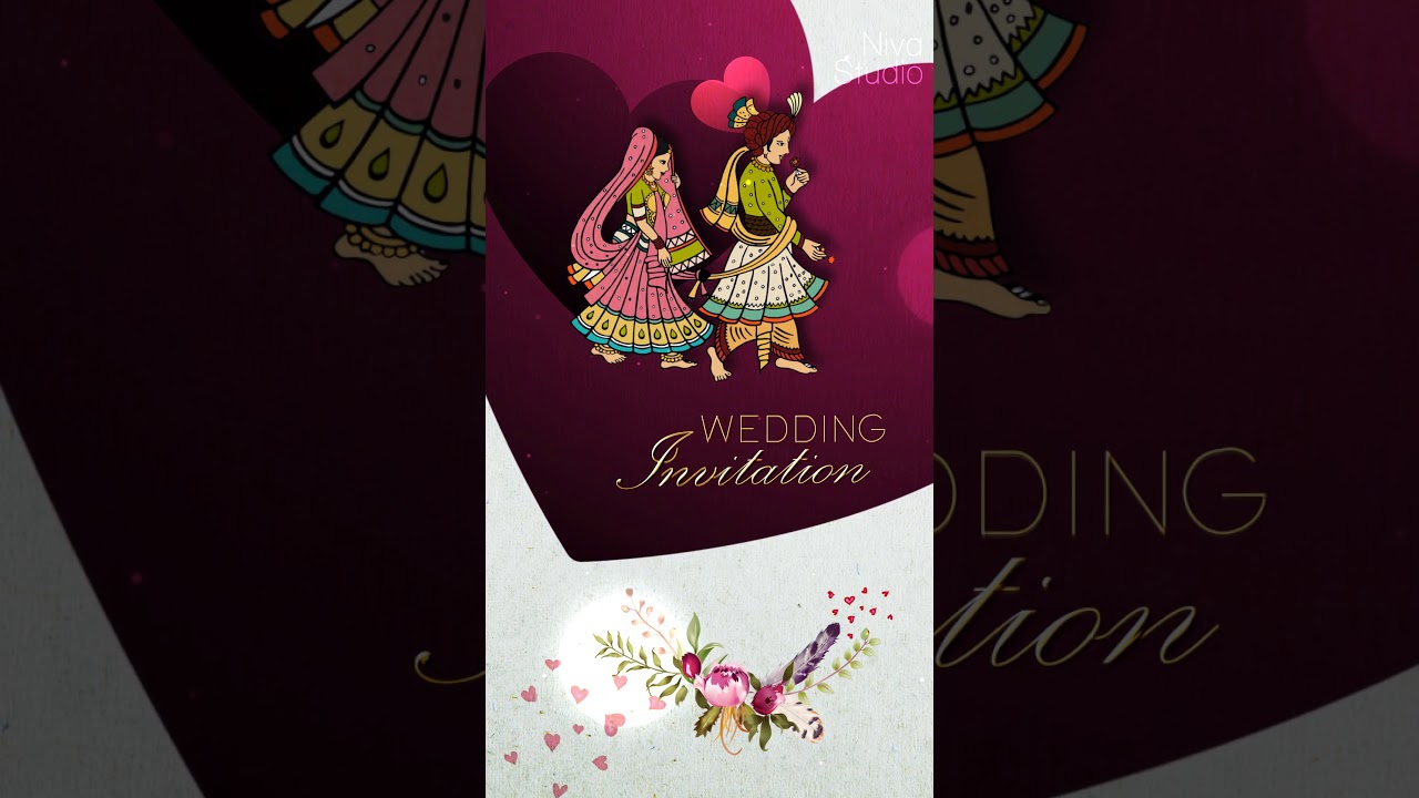 Best Wedding invitation - YouTube