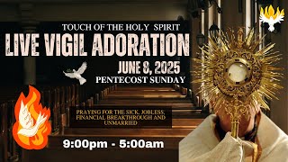 Live Adoration | Sacred Heart Novena | Pentecost Sunday Vigil