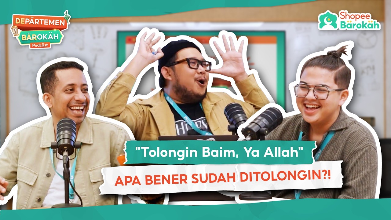 Baim Alkatiri Turun Tangan Bantu Proyek Ramadan Yusril – DEpartemen BARokah Podcast | Ep. 2