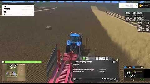 FS15 Courseplay Picking up bales