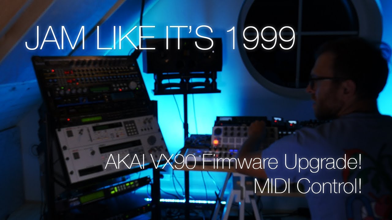 Jam Like It's 1999 - Deep House with Deluge, Upgraded Akai VX90, Drumstation, Bass Station, TX81Z...