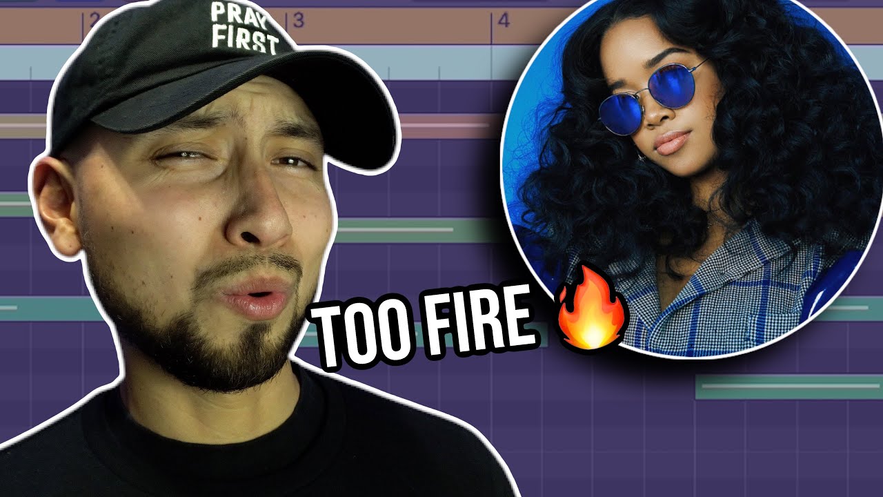I made a Fire R&B beat for H.E.R. : Avenue | Logic Pro Tutorial