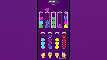 Ball Sort Puzzle 34 #shorts