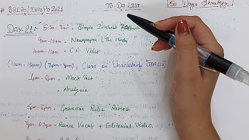 SBI PO/IBPS PO Day 21 To Do List. Follow it blindly for 50 days and get a job in SBI. #SBIPO #IBPSPO