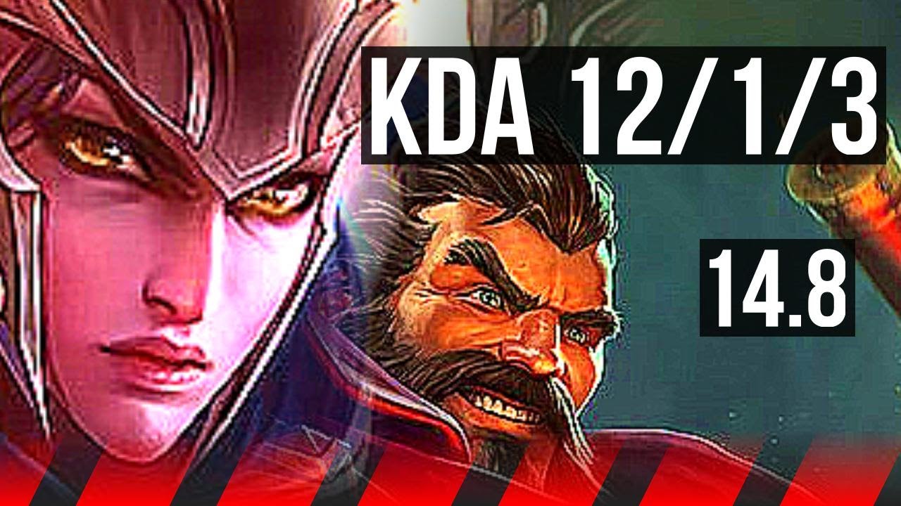 QUINN vs GRAVES (TOP) | 12/1/3, 7 solo kills, Legendary, 800+ games | EUW Master | 14.8