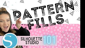 How to Pattern fill shapes and text in Silhouette Studio - Working with Pattern Fills