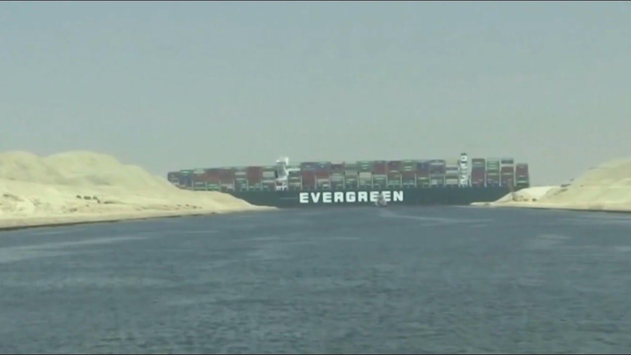Fears Suez Canal Blockage Could Last Weeks Youtube Fears Suez Canal Blockage Could Last Weeks Youtube