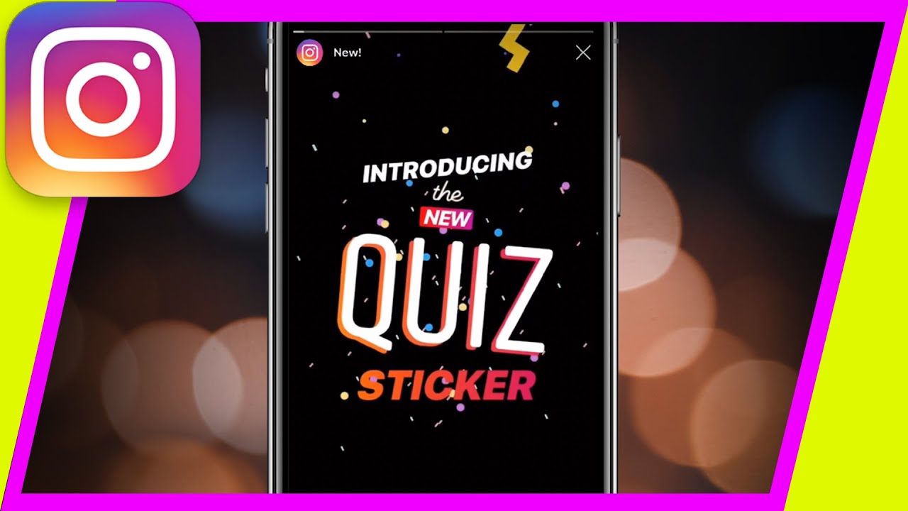 How to Use Instagram  Quiz Sticker  New Instagram  Update  