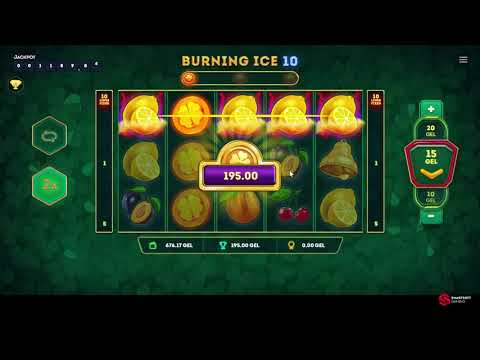 Harvest Winning Fruits in Burning Ice 10 by SmartSoft Gaming