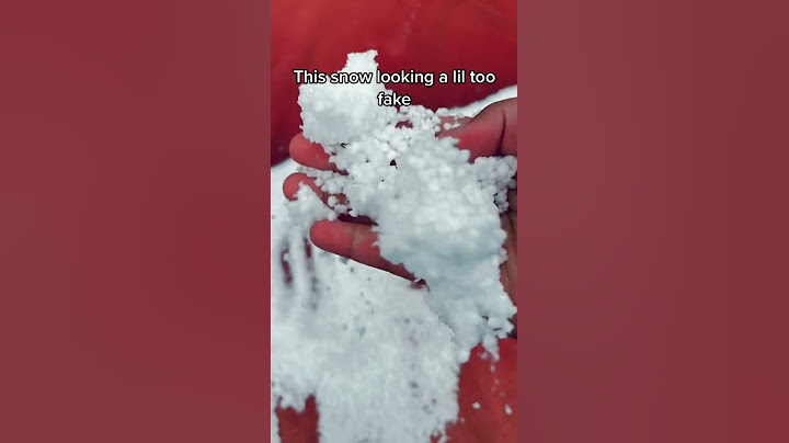 Fake Snow tiktok  lostgirlfromneverland