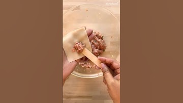Fastest Way to Fold Wontons
