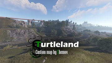 Turtleland island | RUST CUSTOM MAP TRAILER