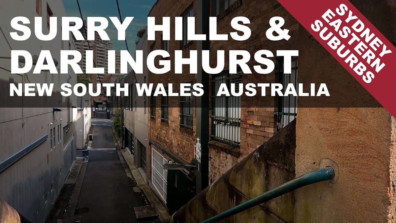 Surry Hills & Darlinghurst - Sydney Eastern Suburbs, New South Wales, Australia