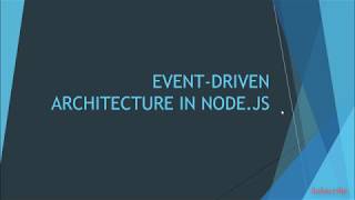 Event-Driven Architecture in Node.js - Lecture 08 | Hindi and English