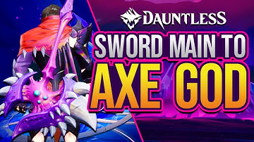 When A Sword Main Becomes an AXE GOD! - Dauntless Axe Build - Umbral Escalation