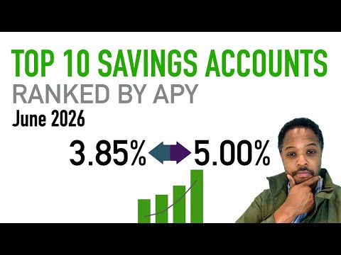 Top 10 High Yield Savings Accounts Ranked by APY June 2026 | Highest HYSA Interest Rates Available!