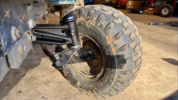 Off-road Mower Steering Upgrades | Cast Iron Axle