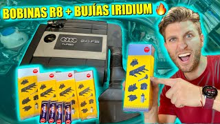 🚨 Acabo de MEJORAR el MOTOR 2.0 TFSI de mi AUDI TT MK2 8J 🔥| Bujías Iridium NGK BKR7EIX + bobinas R8