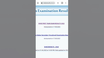 DHSE Kerala plus one result 2022 declared | how to check dhse Kerala plus one result live | dhse aaj