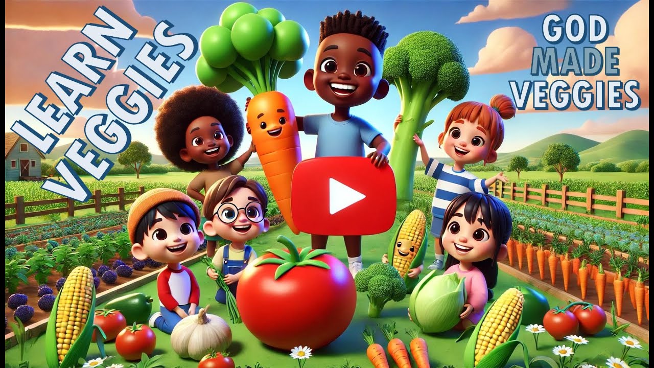 HEALTHY VEGGIES #Learn veggies #kidssongs, #biblesongs # ...