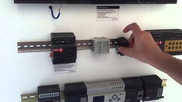 S-wave and Trail Click Din Rail Mounting By Smart-G4 Automation