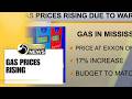 Gas Prices Rising Due to War - March 12, 2026