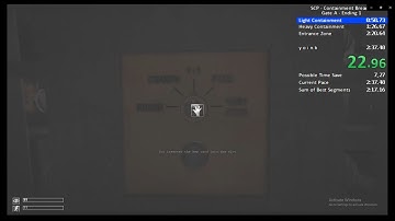SCP Containment Breach Any% Speedrun in 2:08