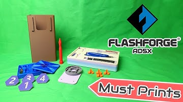 Flashforge AD5X Must Prints!! (7 Things You Need to Print on Your Flashforge AD5X)