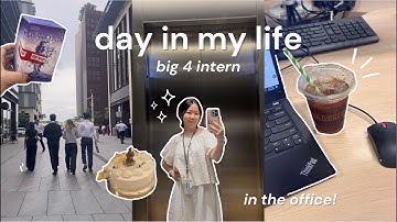 big 4 intern diaries ☕️: internship vlog, office days, lunch dates, junk journalling