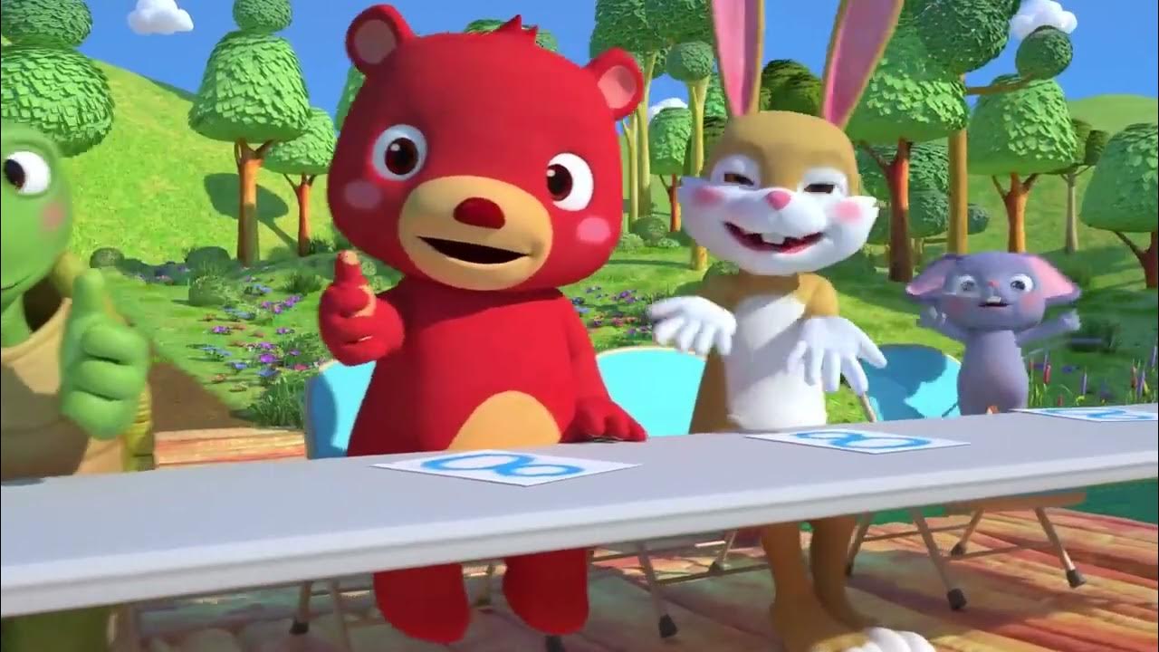 Five Little Speckled Frogs! Furry Friends Animals for Kids 4