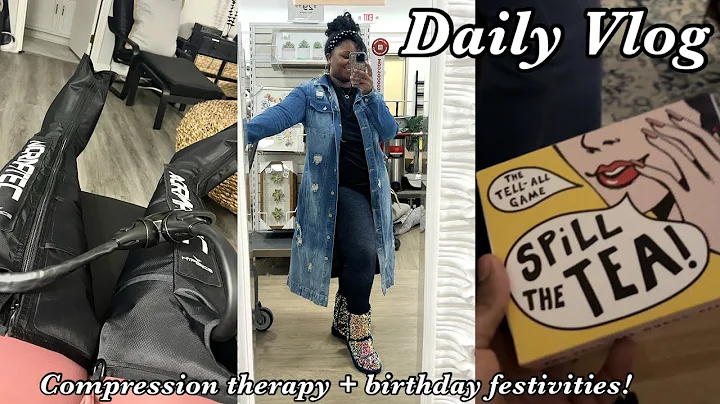 Daily Vlog | Trying out a new wellness/holisti...  technique + decorating for step son's birthday!