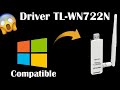 Como INSTALAR El DRIVER TL-WN722N●Sin CD-Compatible con Windows 7-8-10 |FUNCIONA|✔️