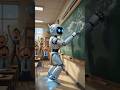 🤖Kid Brings a Robot to School. Chaos Begins!😱#Shorts#FunnyShorts#Animation #SchoolLife#Robot#Comedy