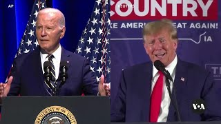 Biden, Trump campaign for Black votes