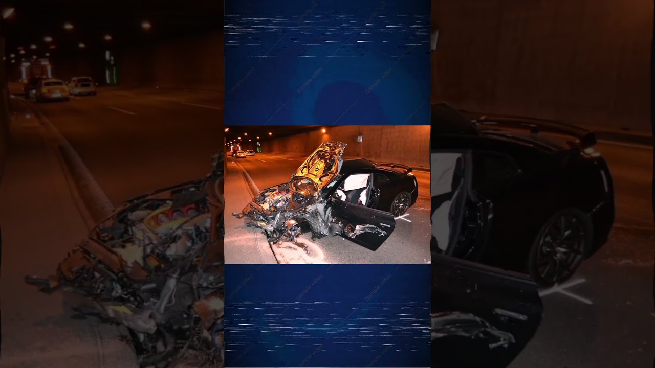 GTR R35 crash
