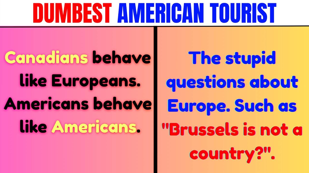 Hilarious and Dumbest Moments of American Tourists in the Wild (PART 4)